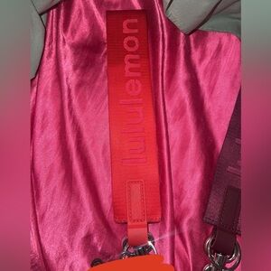 lululemon never lost key chain